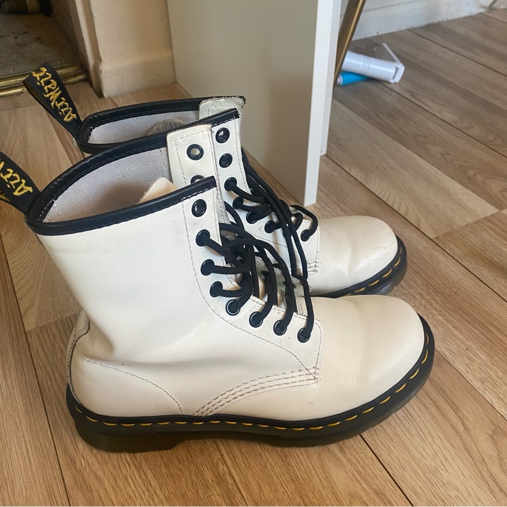 White doc martens